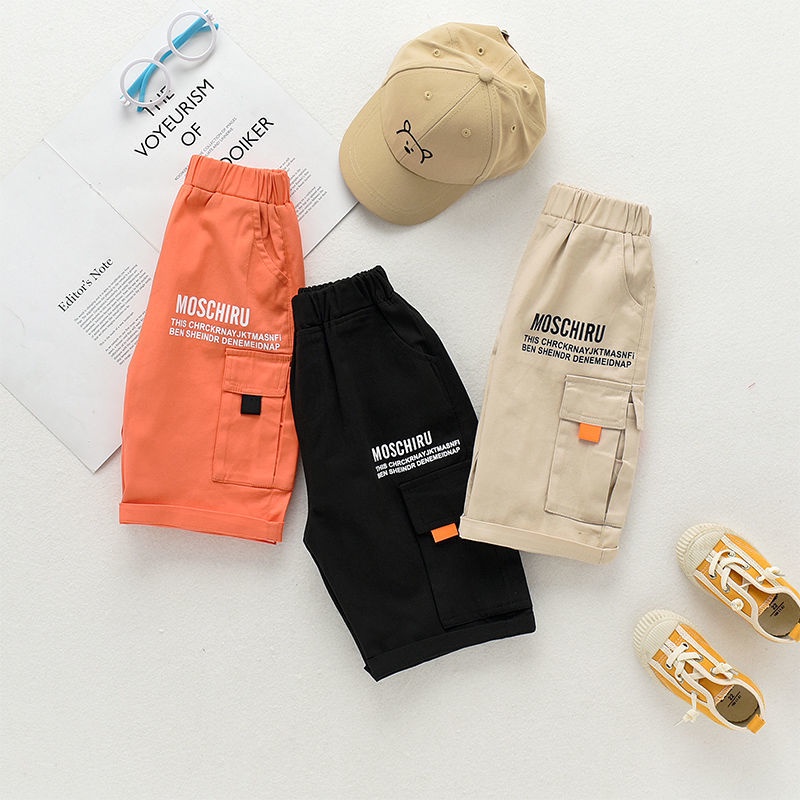 Quần short thể thao kiểu phương tây thời trang hè cho bé trai