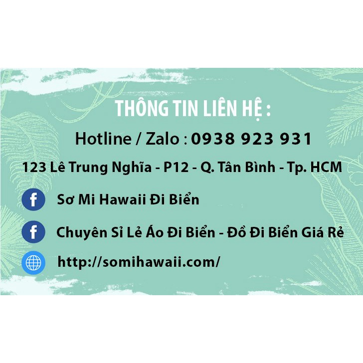 MẪU MỚI  Áo Sơ Mi Hawaii Đũi Tơ Cao Cấp