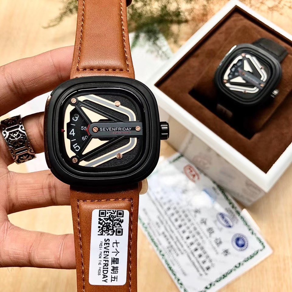 [Hàng Cao Cấp+Bảo Hành 5 Năm] Đồng Hồ Sevenfriday Nam Mặt Vuông Sang Trọng Lịch Lãm - A18 - Meta Watch | WebRaoVat - webraovat.net.vn