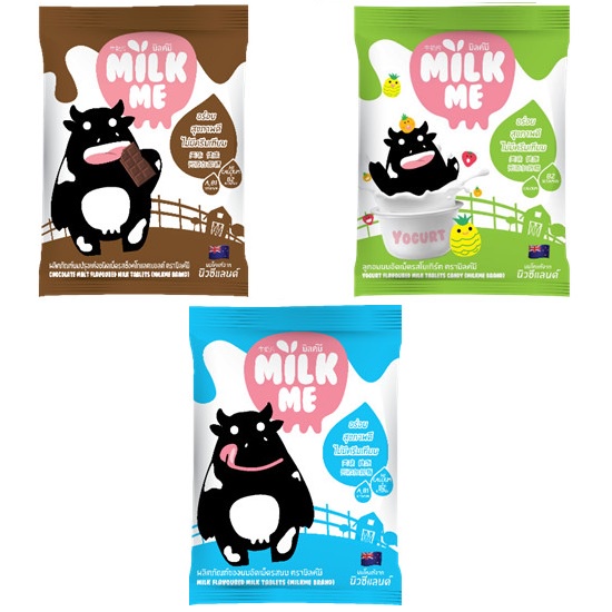 Kẹo sữa Milkme từ sữa bò nguyên chất Newzealand cho bé từ 3 tuôi