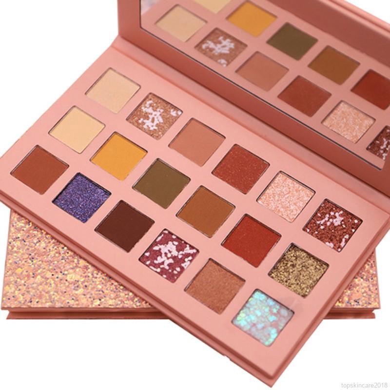 Bảng phấn mắt trang điểm NOVO 18 màu chống thấm nước lâu trôi | BigBuy360 - bigbuy360.vn