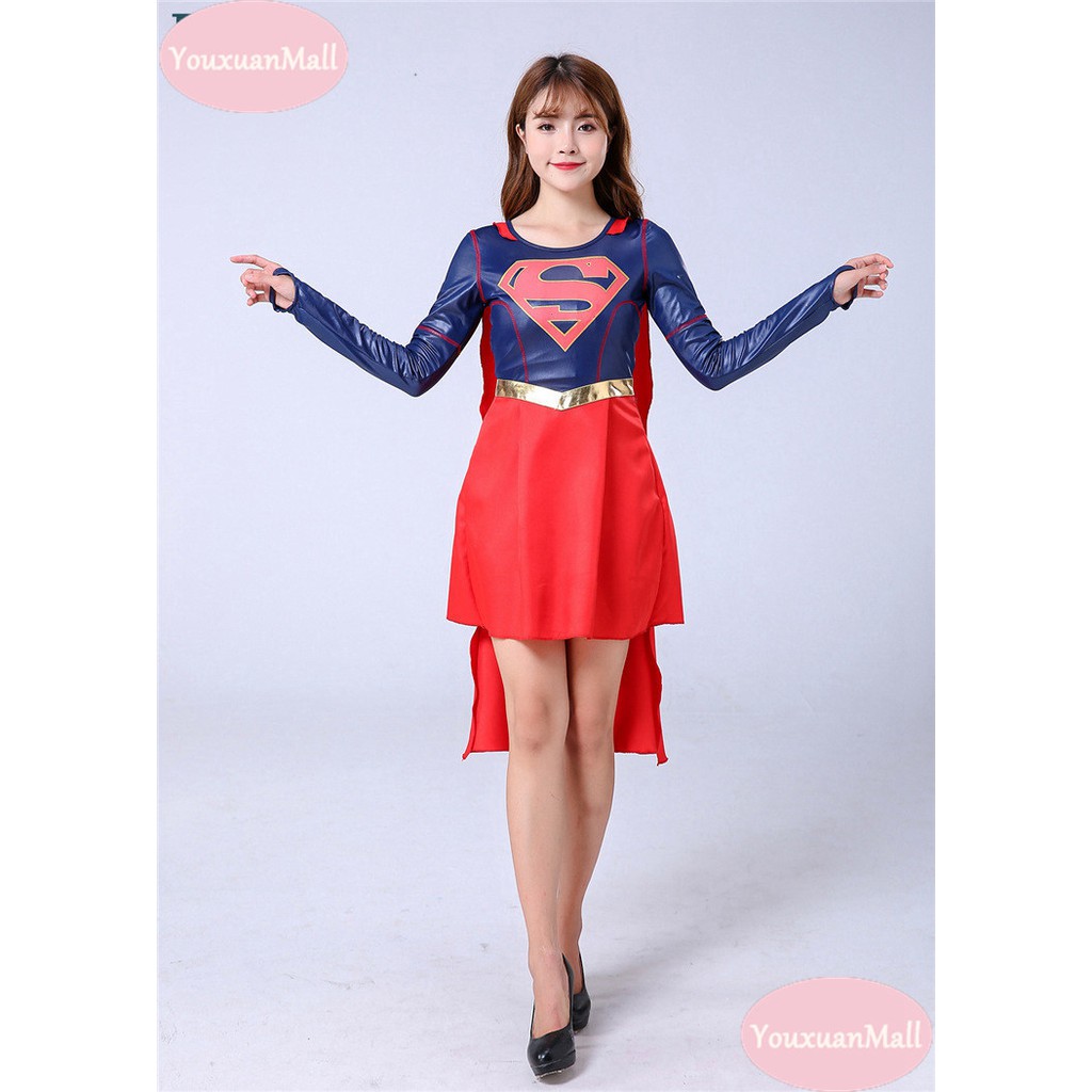 Bộ đồ hóa trang Superwoman độc đáo dịp Halloween