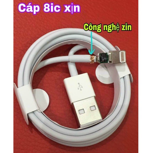 Cáp sạc iphone cao cấp 8ic siêu bền foxconn siêu xịn