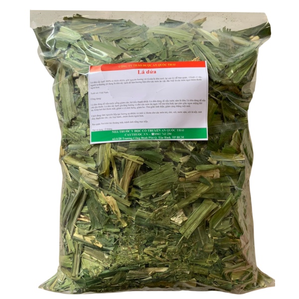 1kg Trà Lá Dứa (Dứa Thơm, Dứa Nếp) Sấy Khô, Lá Dứa Nấu Chè, Nấu Xôi Tạo Mùi Thơm, Tạo Màu Tự Nhiên