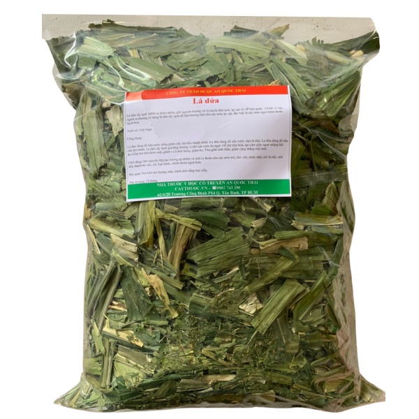 100g Lá Dứa Nếp (Lá Dứa Thơm) Sấy Lạnh Tự Nhiên (Sạch, Đẹp) Nấu Chè, Nấu Xôi