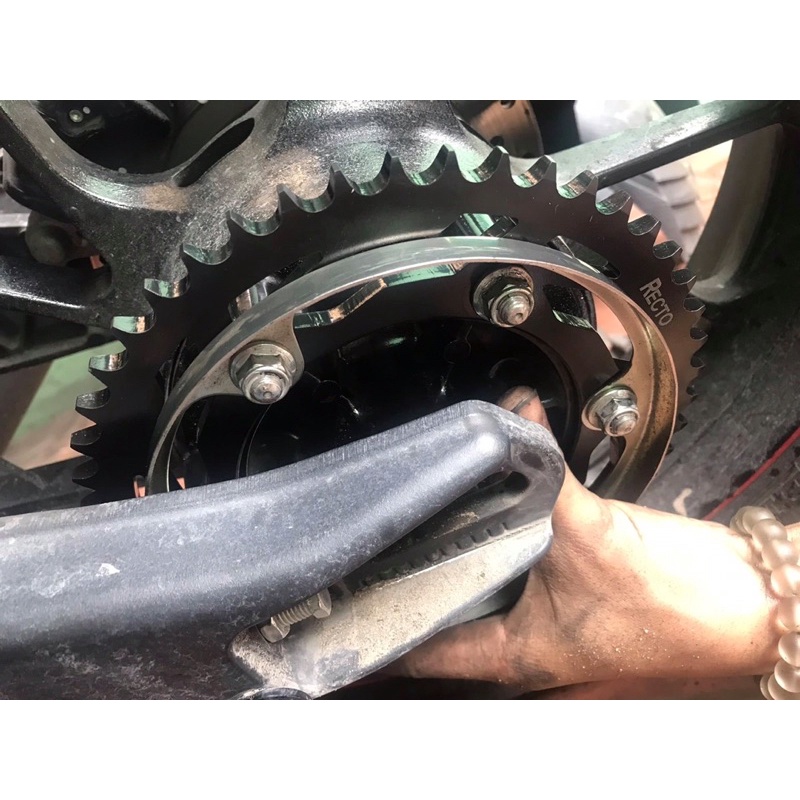 Nhông sên dĩa Recto cho R15V3, TFX, MT15 Size 14-48 Xích 132m