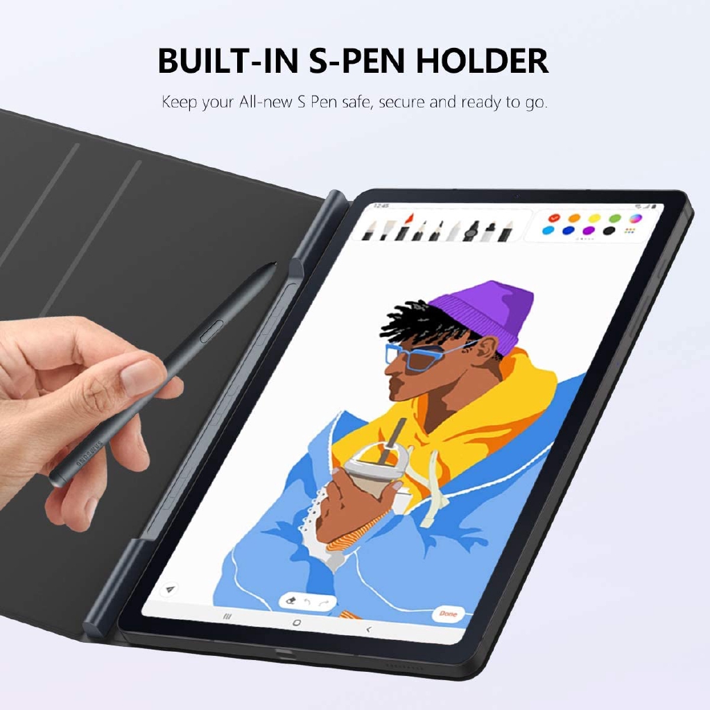 Bao Da Máy Tính Bảng Từ Tính Siêu Mỏng Cho Samsung Galaxy Tab S6 Lite 10.4 Inch 2022 / 2020 (SM-P613 / P619 / P610 / P615)