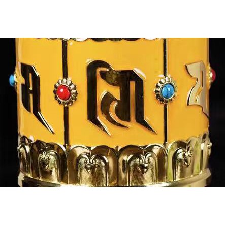 KINH LUÂN 30CM ĐỨC ĐIỀN - VÀNG - ĐỎ - ĐEN