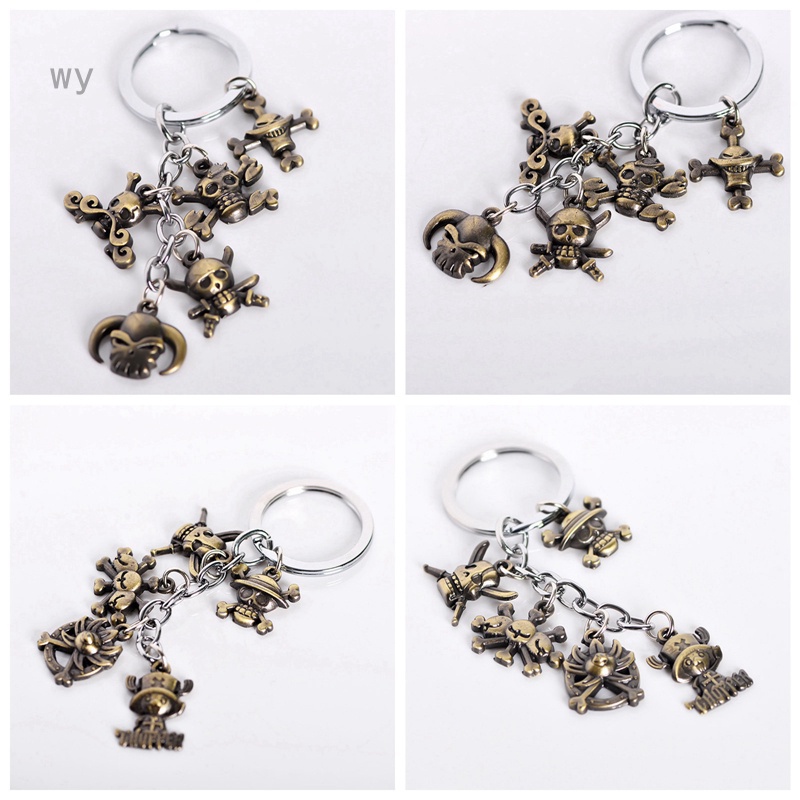 1 Móc Khóa Hình Đầu Lâu One Piece