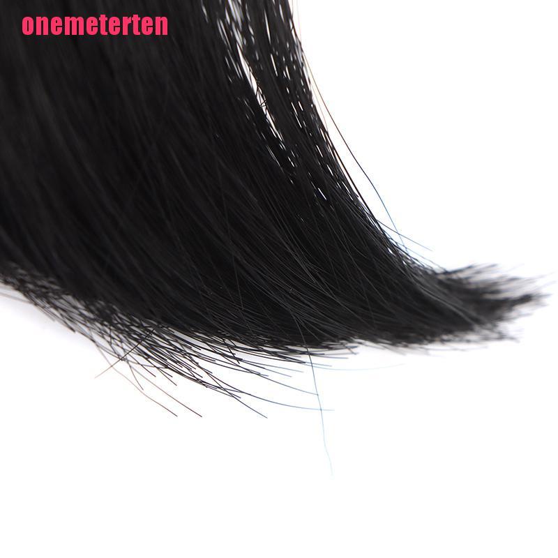 【TEN】Clips In Human Hair Wig Invisible Hair Toupee Piece Hair Root Top Wig Pad