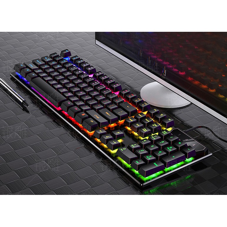 Bán phím gaming cao cấp V4, led 7 màu đặc biệt