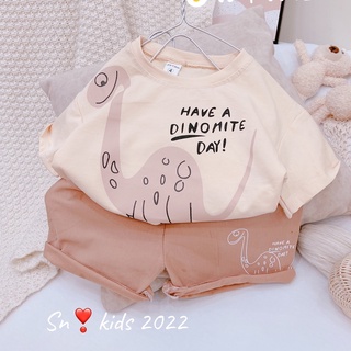 Bộ cotton con lạc đà bé trai