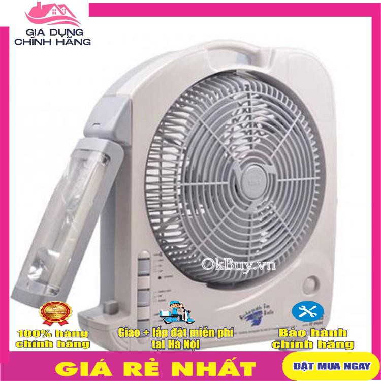 Quạt sạc tích điện Sunca SF-292A kết hợp đèn