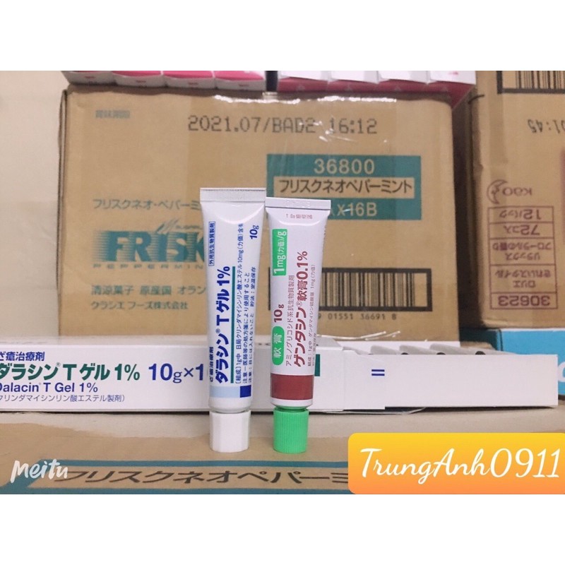 Kem giảm sẹo Gentacin Nhật Bản 10g