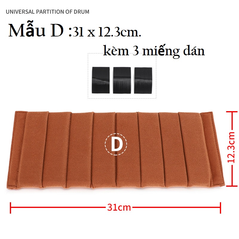 Vách ngăn chống sốc cho túi, balo đựng máy ảnh.