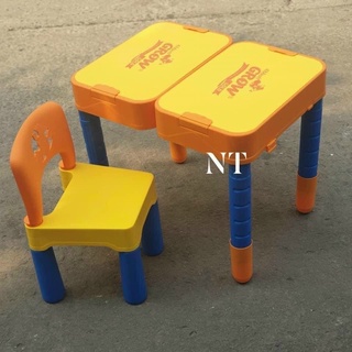 Bộ Bàn ghế nhựa Gấp gọn cho bé