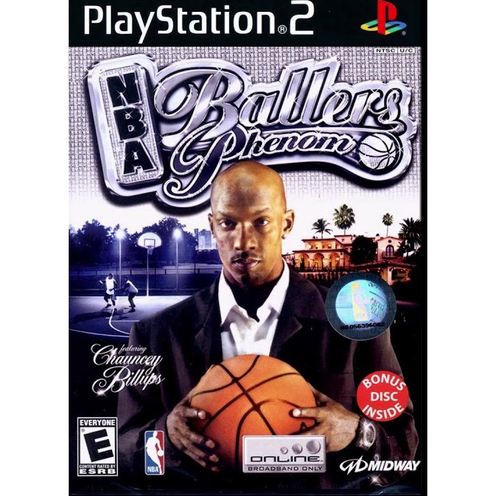 Đĩa Dvd Tuyển Tập Những Cầu Thủ Bóng Rổ Nba Phenom Ps2