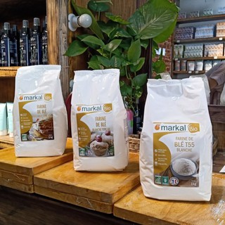 Bột mì hữu cơ Markal T55 Pháp, 1kg có tách lẻ