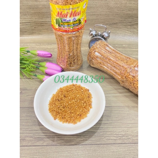 Muối Sấy Mai Hoa 180g Muối chấm trái cây ngon ( chay mặn đều dùng được )