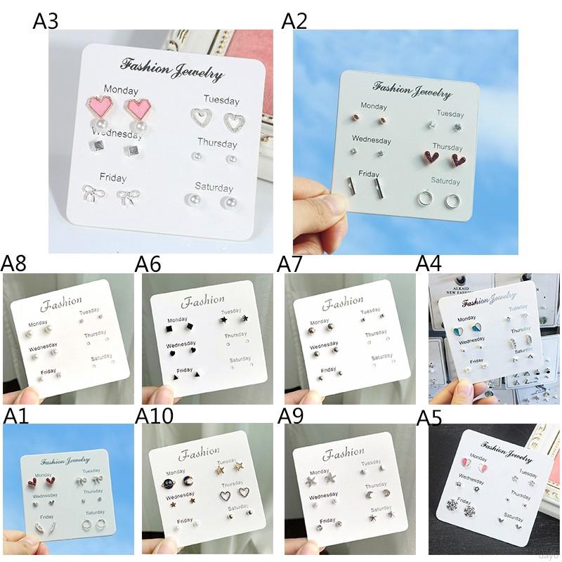 Khuyên tai nữ hình bông tuyết thời trang Hàn Quốc
