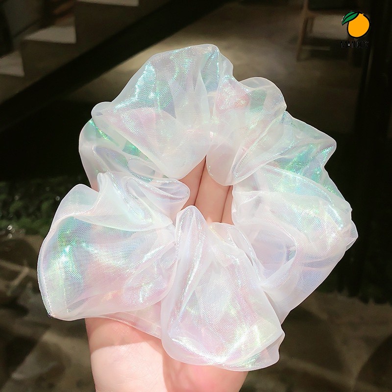 Dây Cột Tóc Đuôi Ngựa Kim Tuyến Lấp Lánh - MangoOvil