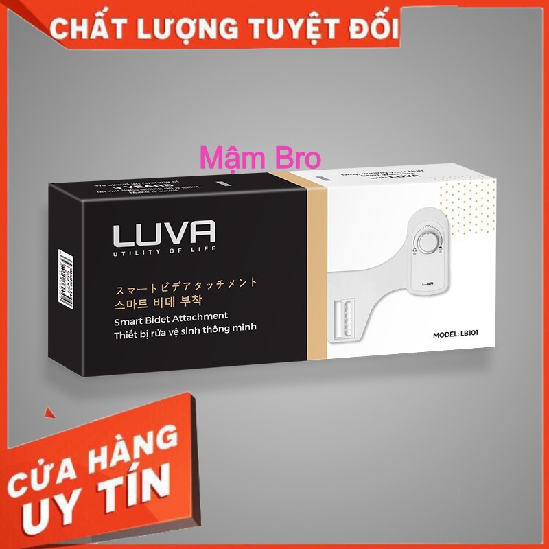 ☸Vòi rửa, xịt vệ sinh thông minh Luva Bidet LB101, Chính Hãng, BH 3 Năm, 1 Đổi 1 Trong 10 Ngày♀