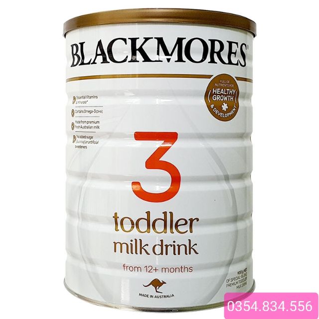 Sữa Blackmore ÚC số 3  900g