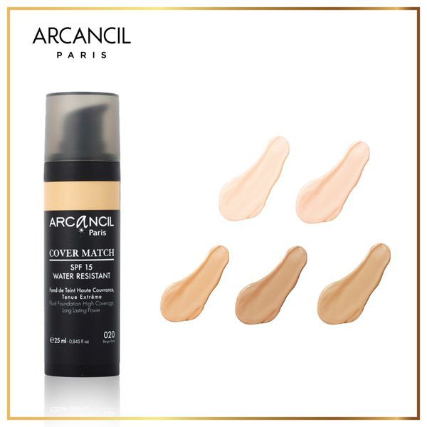 Kem Nền Che Phủ Cao ARCANCIL PARIS Cover Match 25ml