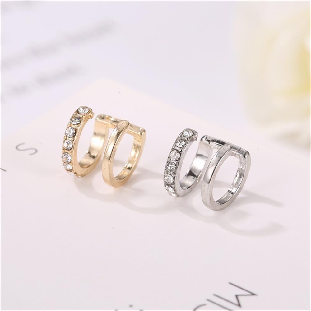 Set 1 / 3 Khuyên Tai Đeo Vành Tai Thời Trang Cá Tính