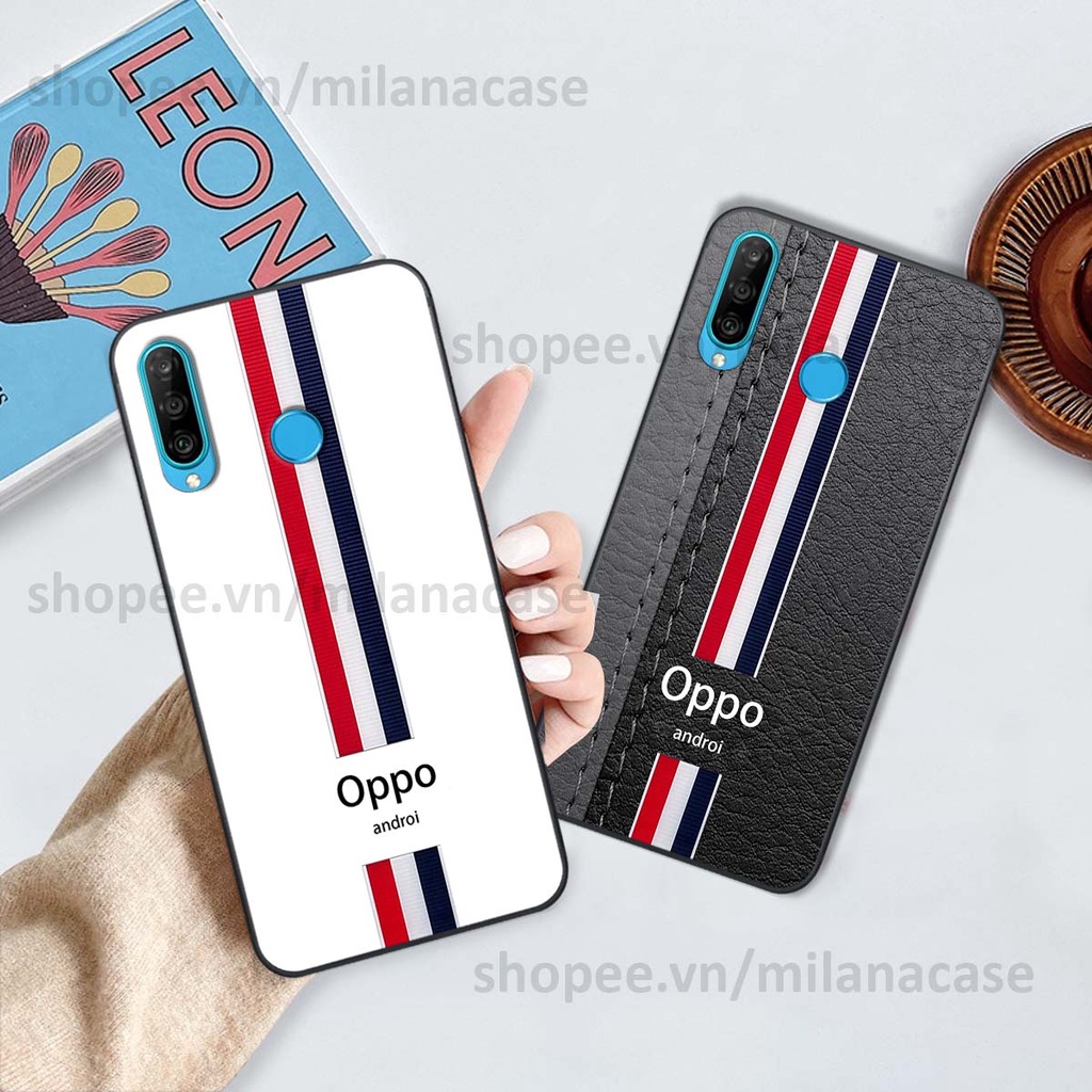 Ốp Huawei Nova 4e / P30 Lite in giả da phong cách thể thao, cá tính, thời trang