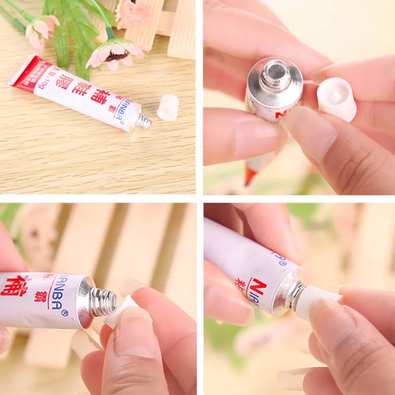 Keo dán giày dép NIANBA 10g tiện lợi
