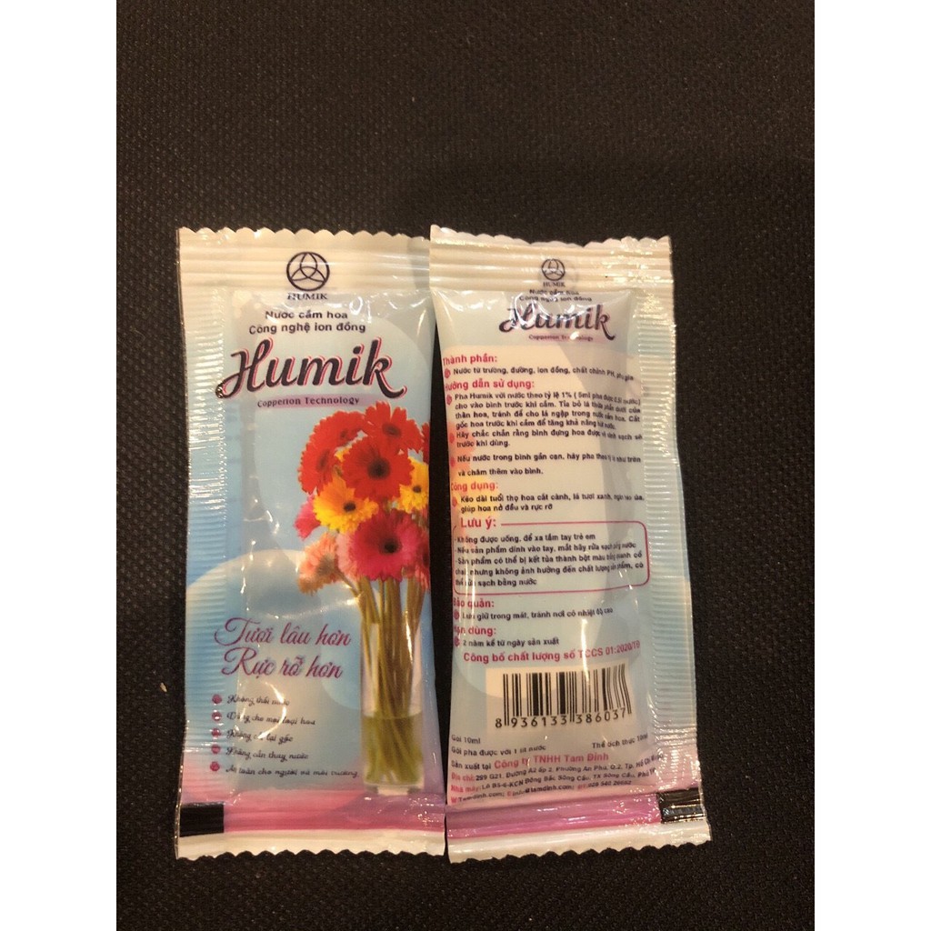 Nước cắm hoa Humik - Hộp 50 gói