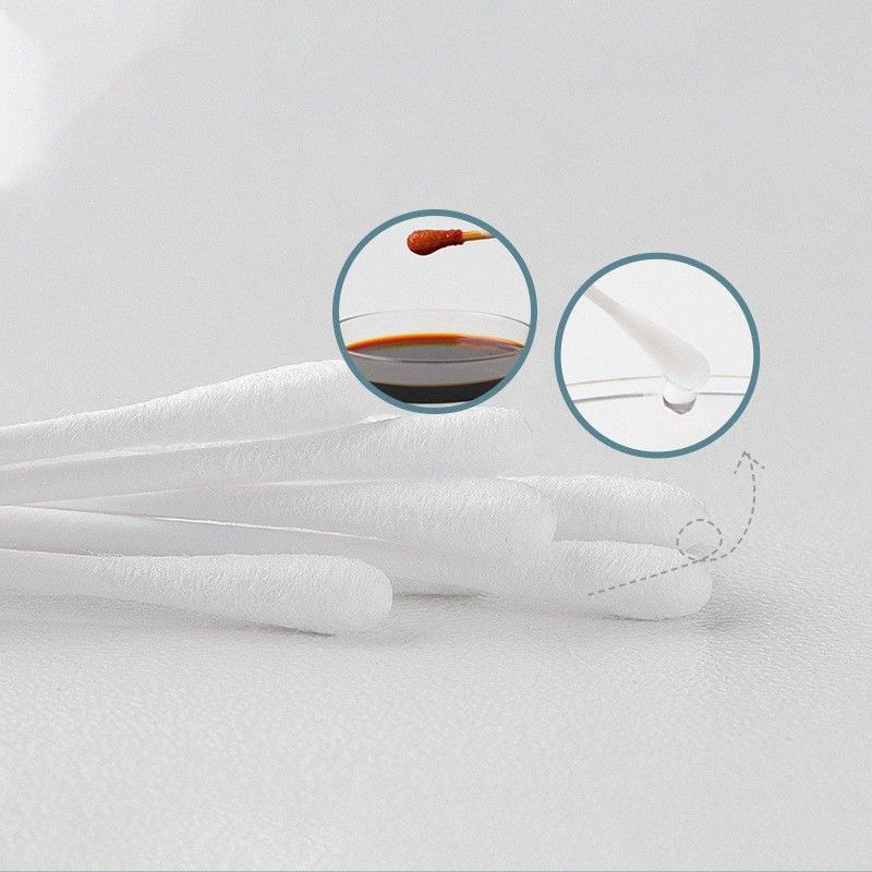 Hộp 400 Que Bông Tăm Thân Giấy Trẻ Em Vcoool