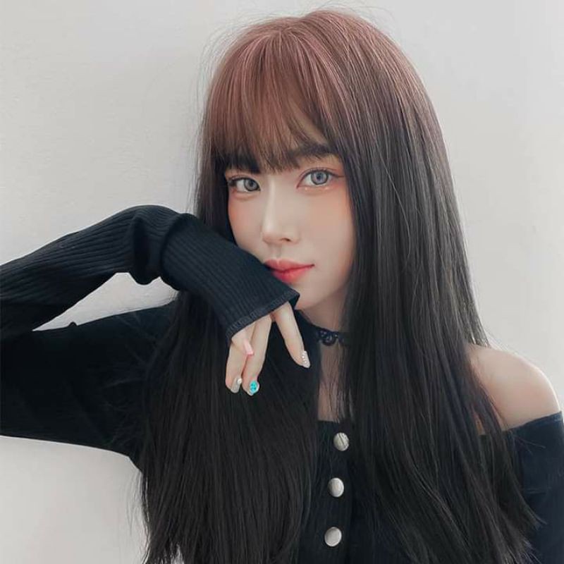 tóc giả màu mái 2 màu mới