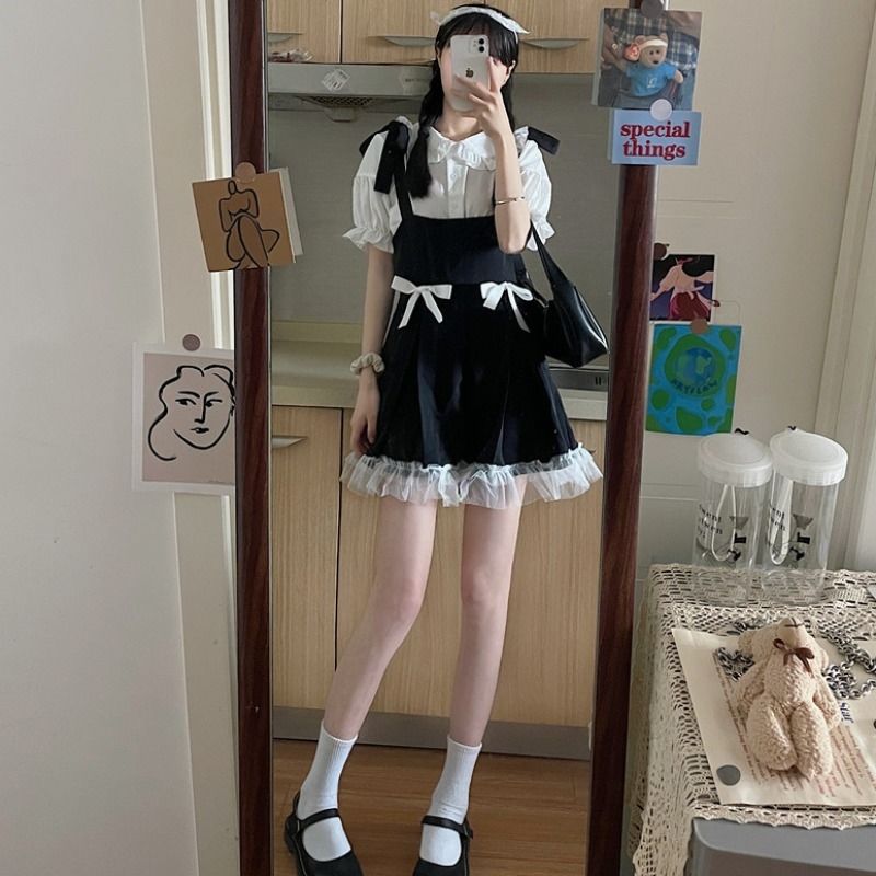 Set Áo Khoác Và Chân Váy Ren Xinh Xắn Dành Cho Nữ | BigBuy360 - bigbuy360.vn