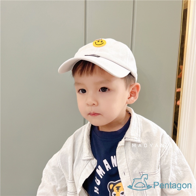 Mũ Lưỡi Trai Che Nắng In Chữ Và Hoạt Hình Màu Sáng Thời Trang Bốn Mùa Cho Bé