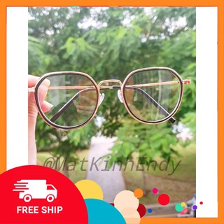 Gọng kính cận kim loại C1003 ❌ Kính cận thời trang