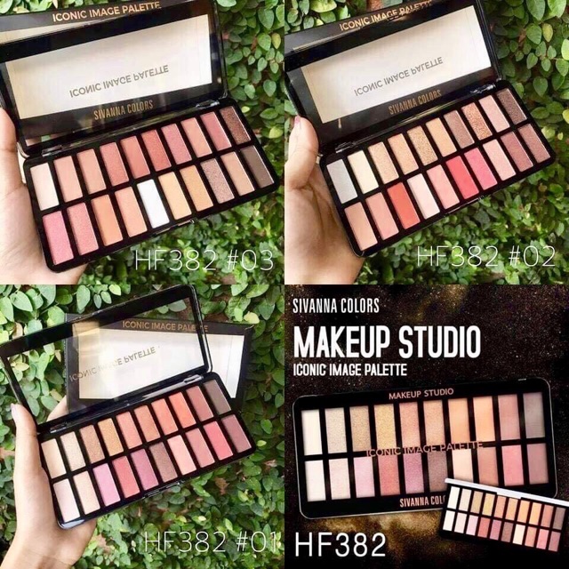 Bảng Phấn Mắt 20 Ô Sivanna Colors Make Up Studio