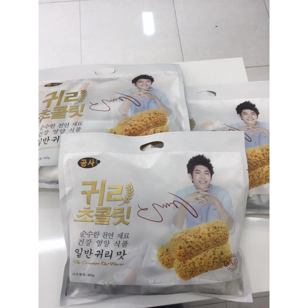 BÁNH YẾN MẠCH OAT FLAVOR HÀN QUỐC DÀNH CHO NGƯỜI ĂN KIÊNG (400G/BỊCH)