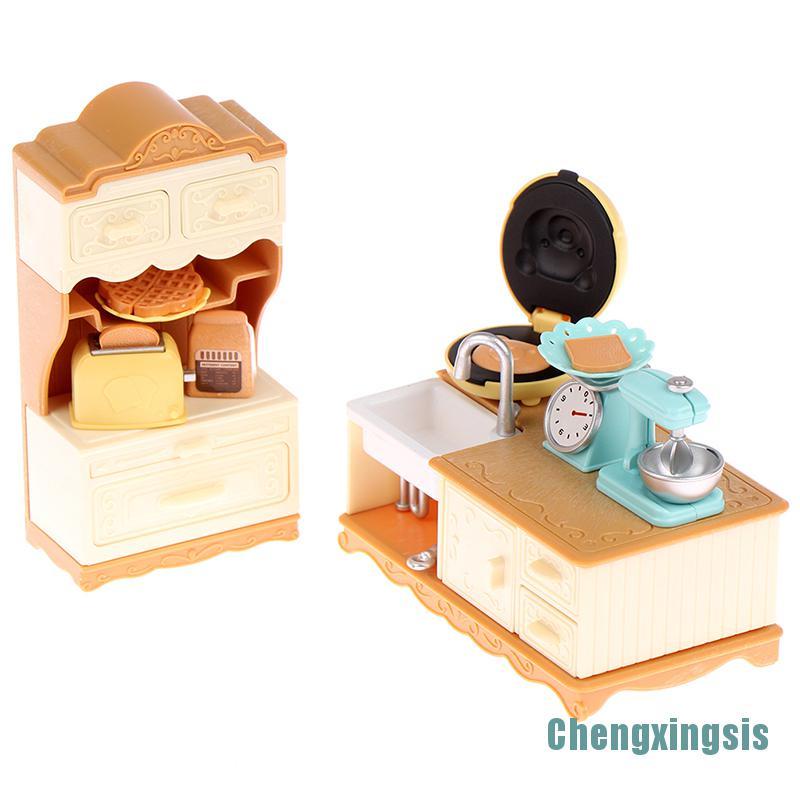 Bộ Mô Hình Bánh Kem Mini Độc Đáo Dùng Trang Trí Nhà Búp Bê