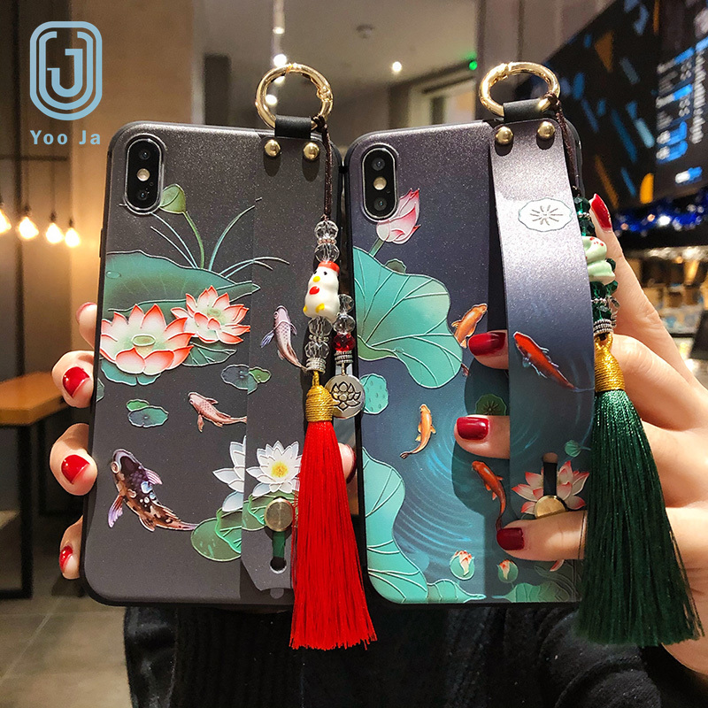 Ốp Điện Thoại Có Dây Đeo Cho Oppo R11 S R15 R17 F9 F11 Pro Reno 2 2z 2f | BigBuy360 - bigbuy360.vn