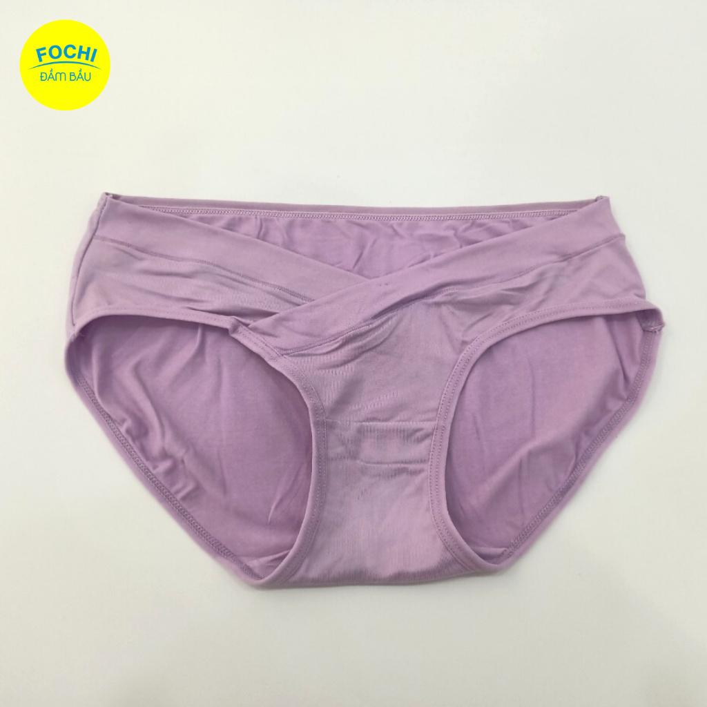 Quần Lót Nữ Cho Bà Bầu Cạp Chéo Cotton Thái FOCHI Bigsize Kháng Khuẩn Co Giãn 4 Chiều Thoáng Mát Thấm Hút Mồ Hôi QLB006 | BigBuy360 - bigbuy360.vn