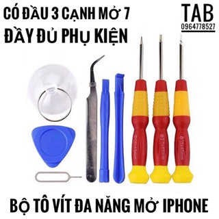 2021- Bộ Tô Vít Đa Năng 9/1 - Mở Được Cả IPhone 7 Trở Lên