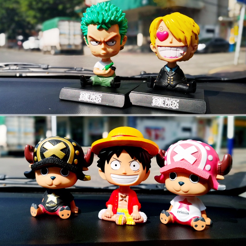 Mô Hình Luffy One Piece Đảo Hải Tặc Trang Trí Decor Bàn Làm Việc Bàn Học Taplo Ô Tô - Phụ Kiện Xe Hơi Hitechlife