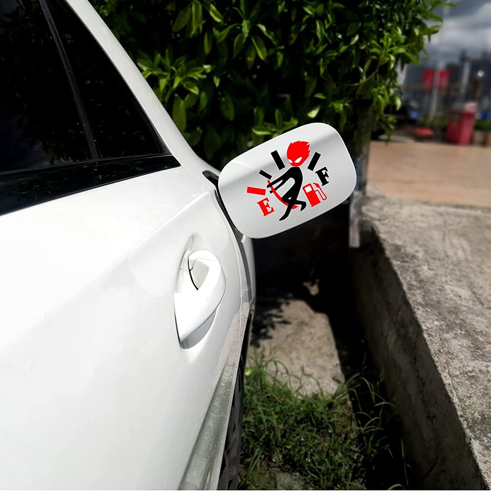 Miếng Dán Trang Trí Xe Hơi/ Xe Tải/ Đo Nhiên Liệu/ Đồng Hồ Nhiên Liệu Độc Đáo Vui Nhộn Cho Nam Và Nữ