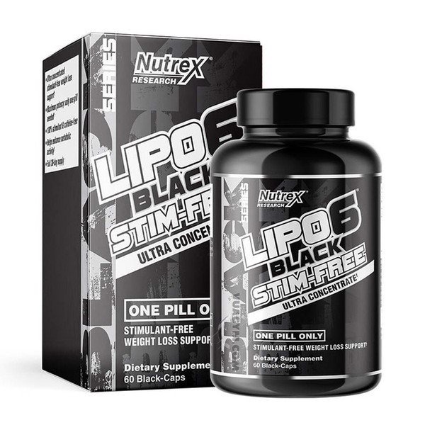 Lipo 6 | Nutrex Lipo-6 Black Stim Free  | Giảm Cân Đốt Mỡ Cao Cấp  - Chính Hãng - The Shape