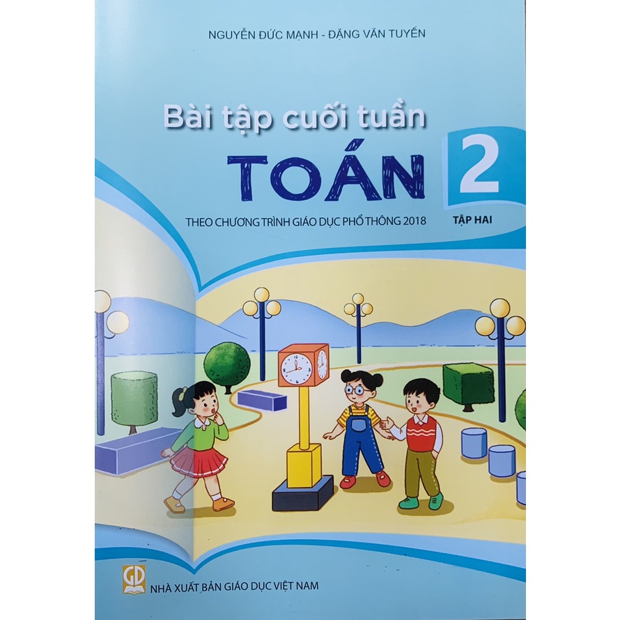 Sách - Bài tập cuối tuần Toán lớp 2 tập 2