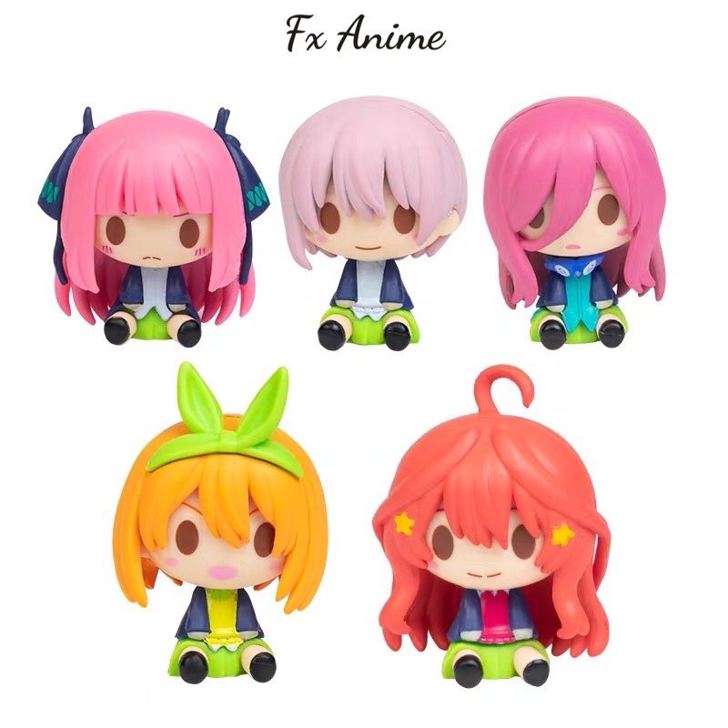 Mô hình nhân vật anime Gotoubun no Hanayome - Nhà có 5 nàng dâu bằng PVC Cao Cấp(Có clip, ảnh thật)