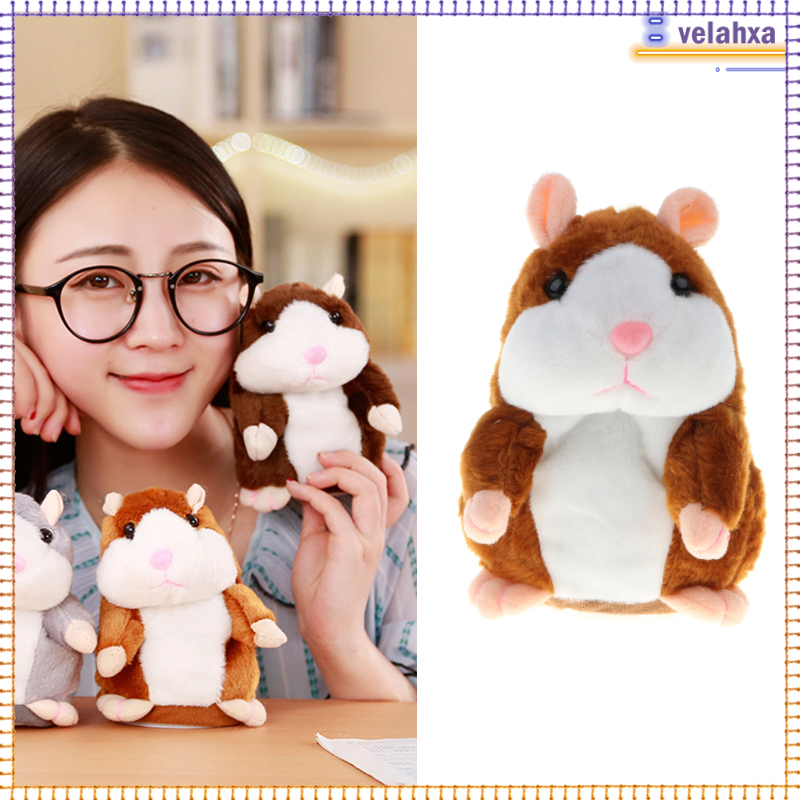 Chuột Hamster Nhồi Bông Biết Nói Vui Nhộn Cho Bé 2-3 Tuổi