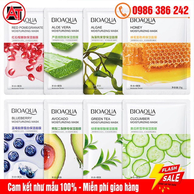 [Deal Sốc 1k] Mặt Nạ Giấy Dưỡng Da Mụn Cấp Ẩm Thải Độc Dưỡng Trắng Mờ Thâm BIOAQUA | BigBuy360 - bigbuy360.vn